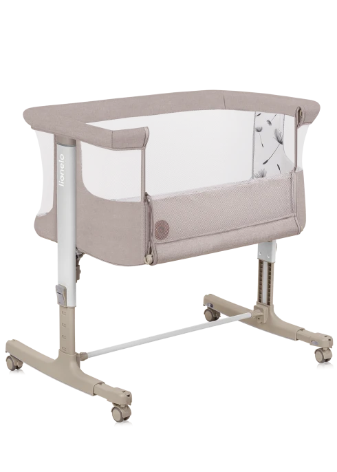 Lionelo Aurora Beige Cappuccino — Łóżeczko dostawne 3w1 | Opinie i cena