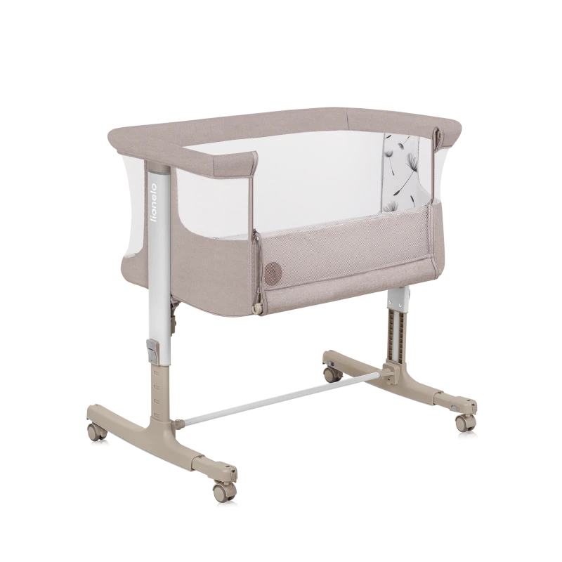 Lionelo Aurora Beige Cappuccino — Łóżeczko dostawne 3w1 | Opinie i cena