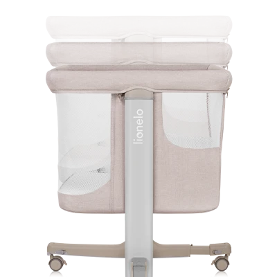 Lionelo Aurora Beige Cappuccino — Łóżeczko dostawne 3w1 | Opinie i cena