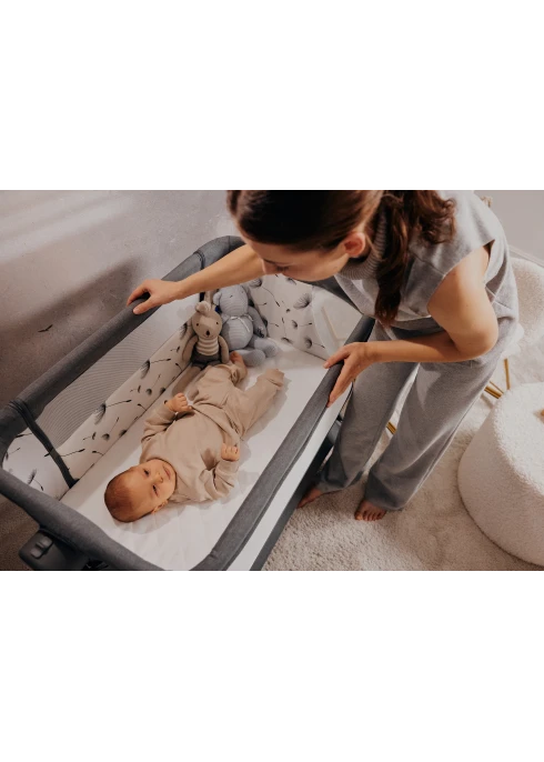 Lionelo Leonie Plus Beige Sand — Łóżeczko dostawne|Opinie i cena