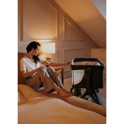 Lionelo Leonie Plus Grey Stone — Łóżeczko dostawne|Opinie i cena