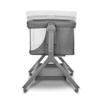 Lionelo Leonie Plus Grey Stone — Łóżeczko dostawne|Opinie i cena