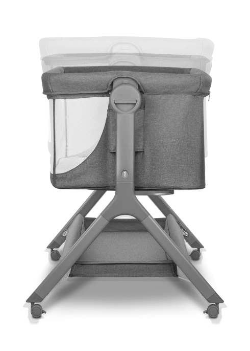 Lionelo Leonie Plus Grey Stone — Łóżeczko dostawne|Opinie i cena