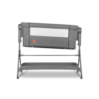 Lionelo Leonie Plus Grey Stone — Łóżeczko dostawne|Opinie i cena