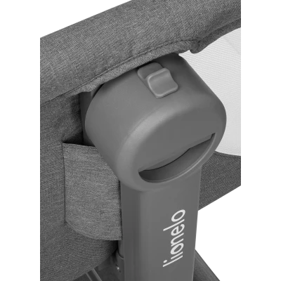 Lionelo Leonie Plus Grey Stone — Łóżeczko dostawne|Opinie i cena