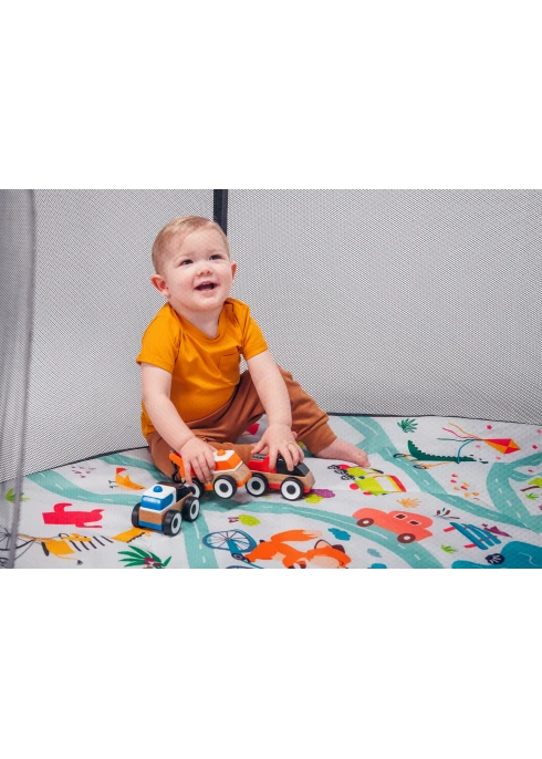 Lionelo Roel Blue Navy — kojec dla dziecka