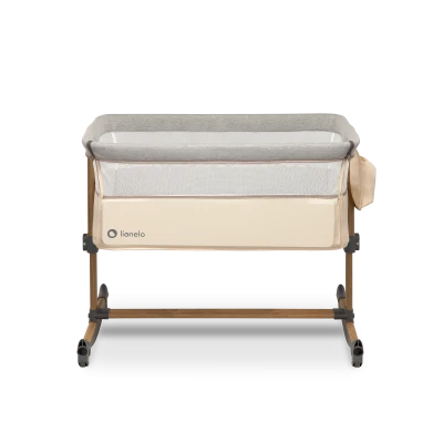 Lionelo Leonie Beige Sand — łóżeczko dostawne