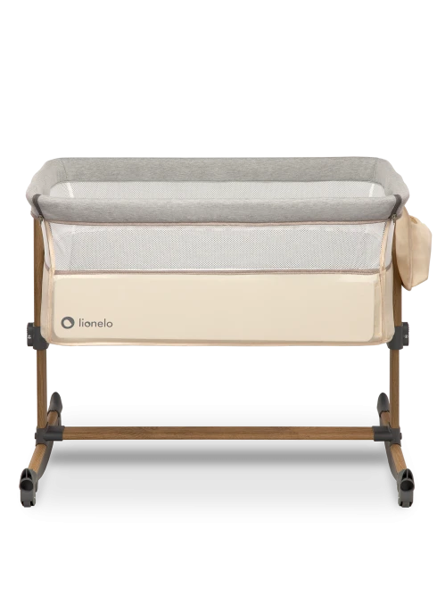 Lionelo Leonie Beige Sand — łóżeczko dostawne