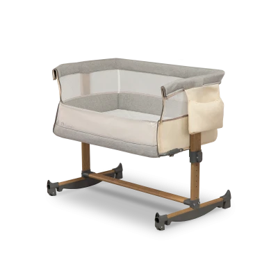 Lionelo Leonie Beige Sand — łóżeczko dostawne