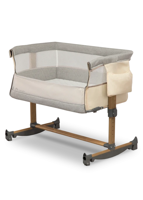 Lionelo Leonie Beige Sand — łóżeczko dostawne