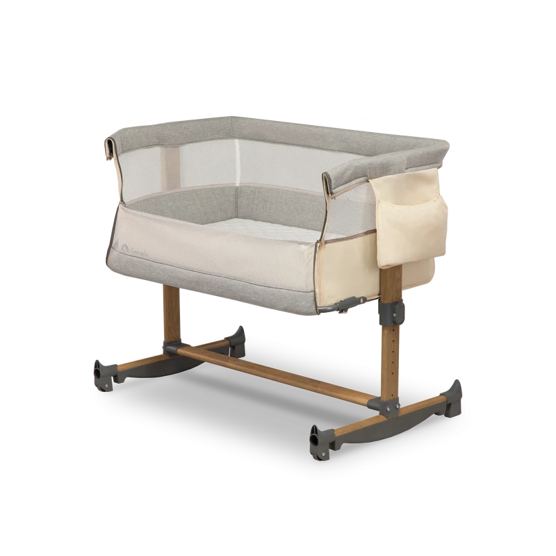 Lionelo Leonie Beige Sand — łóżeczko dostawne