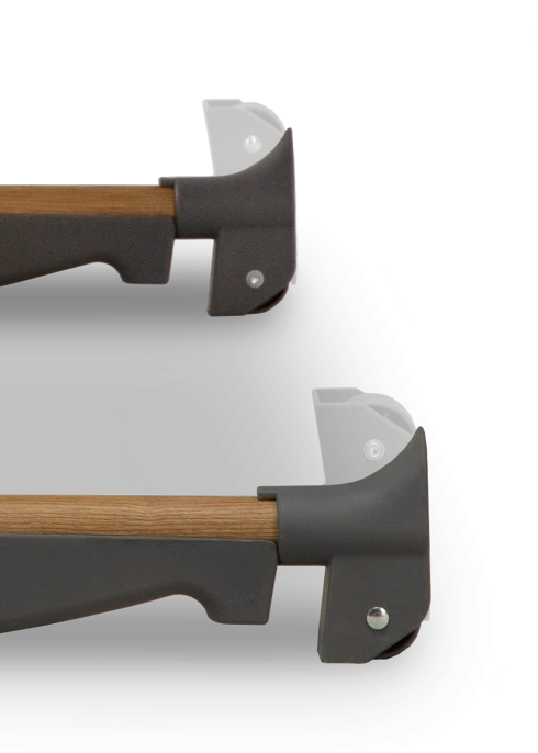 Lionelo Leonie Beige Sand — łóżeczko dostawne