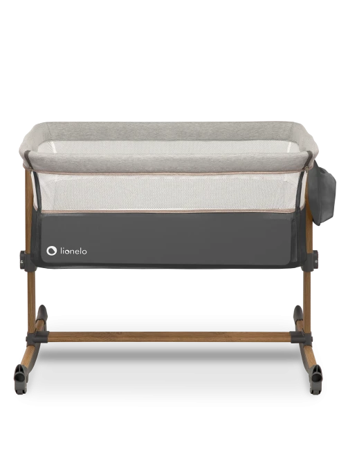 Lionelo Leonie Grey Stone — łóżeczko dostawne