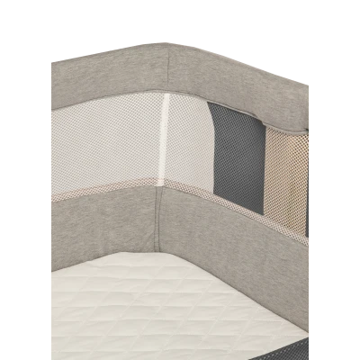 Lionelo Leonie Grey Stone — łóżeczko dostawne