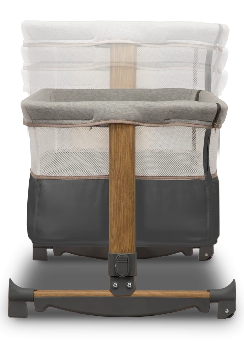 Lionelo Leonie Grey Stone — łóżeczko dostawne