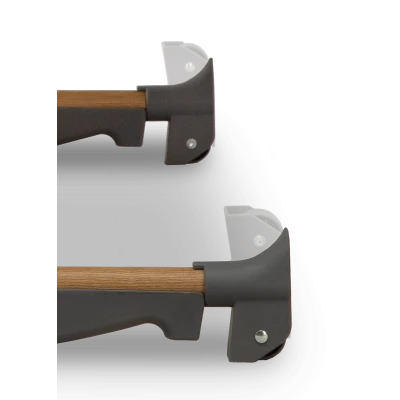 Lionelo Leonie Grey Stone — łóżeczko dostawne