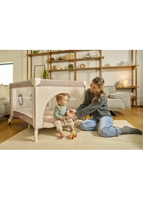 lionelo Bonnie Blue Navy — Kojec dziecięcy | Opinie i cena