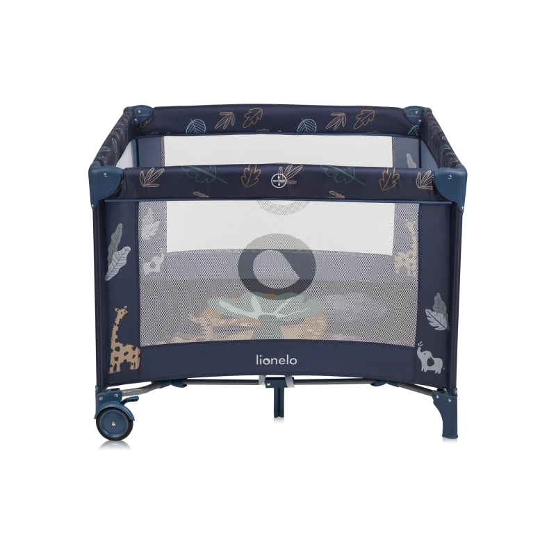 lionelo Bonnie Blue Navy — Kojec dziecięcy | Opinie i cena