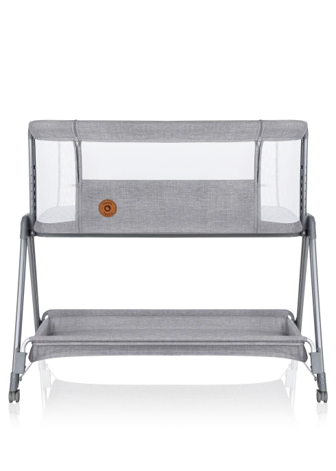 Lionelo Luna Grey Concrete 2 w 1 — łóżeczko dostawne