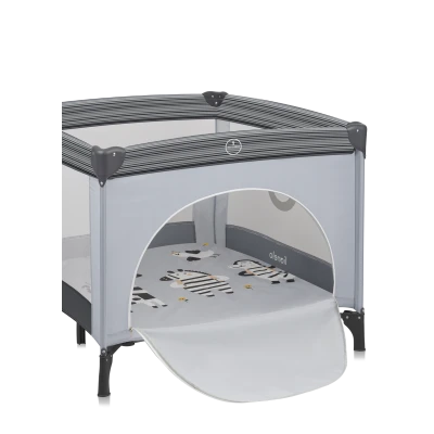 lionelo Bonnie Grey Stone — Kojec dziecięcy | Opinie i cena