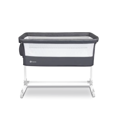 Lionelo Theo Dark Grey — łóżeczko dostawne