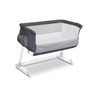 Lionelo Theo Dark Grey — łóżeczko dostawne