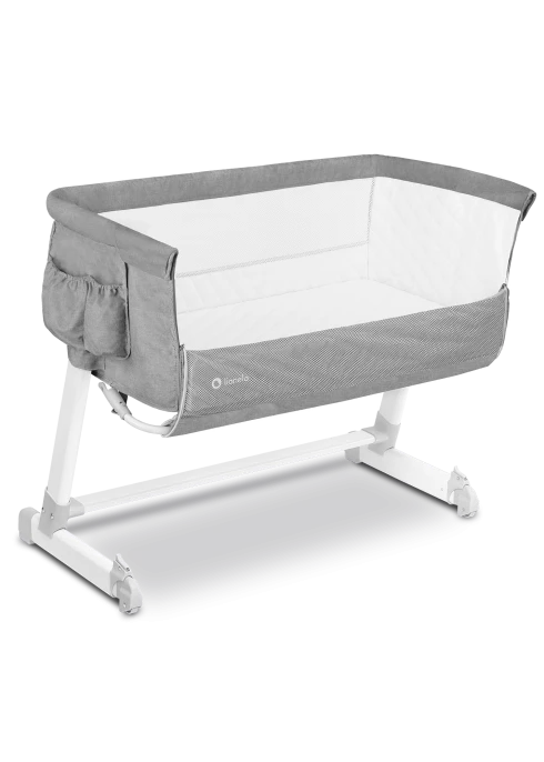 Lionelo Theo Concrete — łóżeczko dostawne