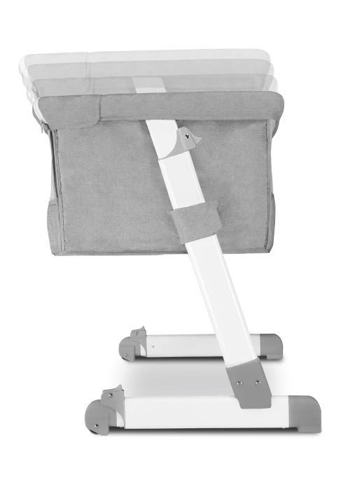 Lionelo Theo Concrete — łóżeczko dostawne