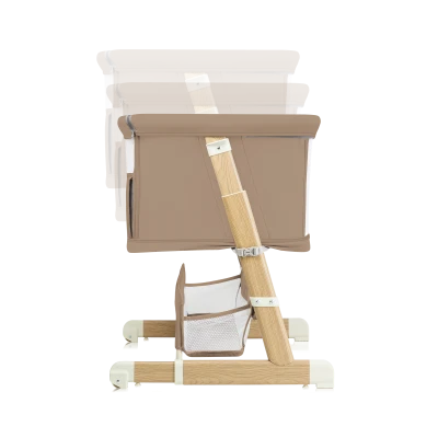 Lionelo Thomi Plus 5 w 1 Beige Carmel — Łóżeczko 5 w 1 | Opinie i cena