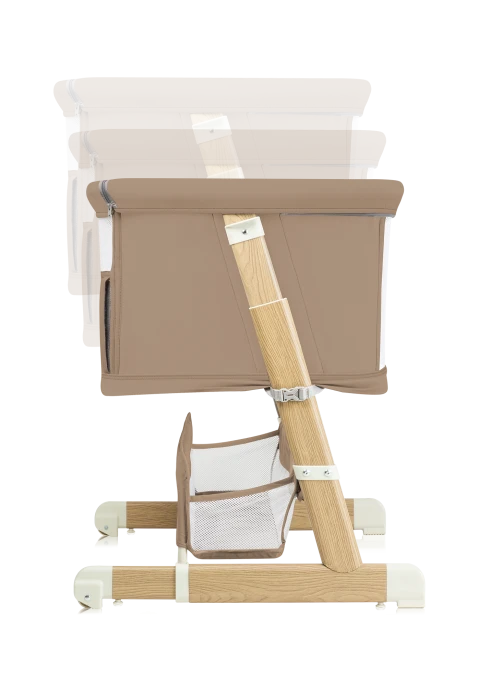 Lionelo Thomi Plus 5 w 1 Beige Carmel — Łóżeczko 5 w 1 | Opinie i cena