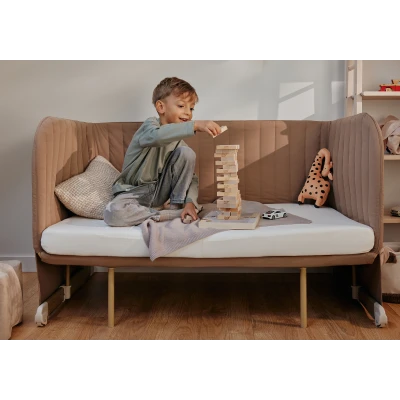 Lionelo Thomi Plus 5 w 1 Grey Concrete — Łóżeczko 5 w 1 | Opinie i cena