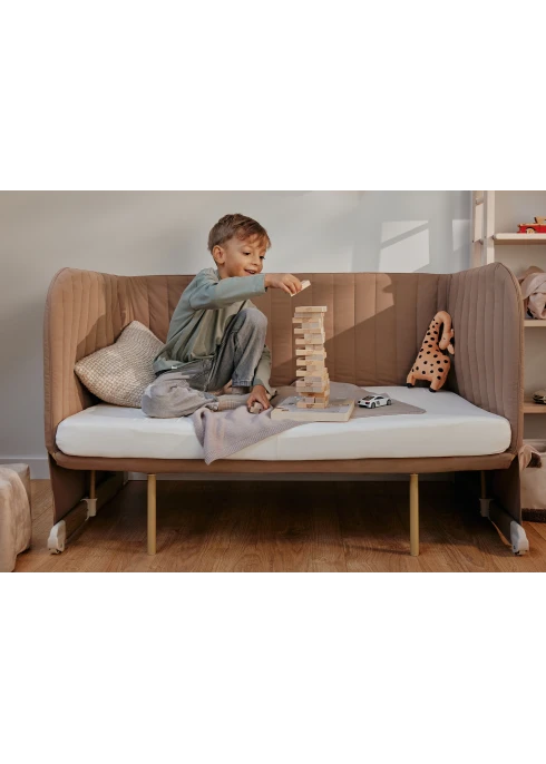 Lionelo Thomi Plus 5 w 1 Grey Concrete — Łóżeczko 5 w 1 | Opinie i cena