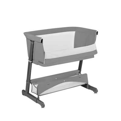 Lionelo Thomi Plus 5 w 1 Grey Concrete — Łóżeczko 5 w 1 | Opinie i cena