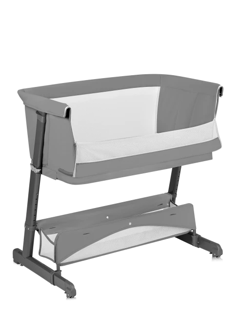 Lionelo Thomi Plus 5 w 1 Grey Concrete — Łóżeczko 5 w 1 | Opinie i cena