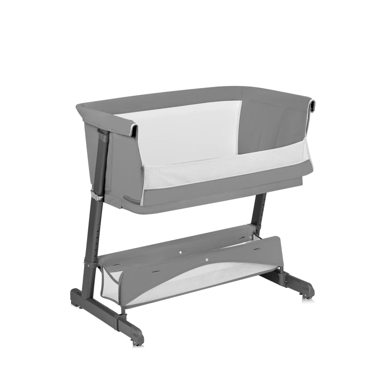 Lionelo Thomi Plus 5 w 1 Grey Concrete — Łóżeczko 5 w 1 | Opinie i cena