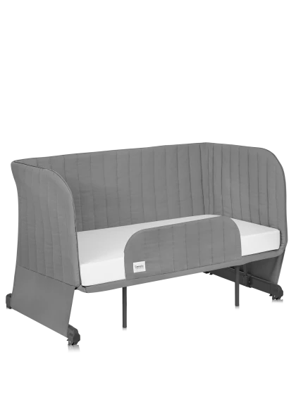 Łóżeczko 5w1 Thomi Plus 5 w 1 Grey Concrete - Lionelo