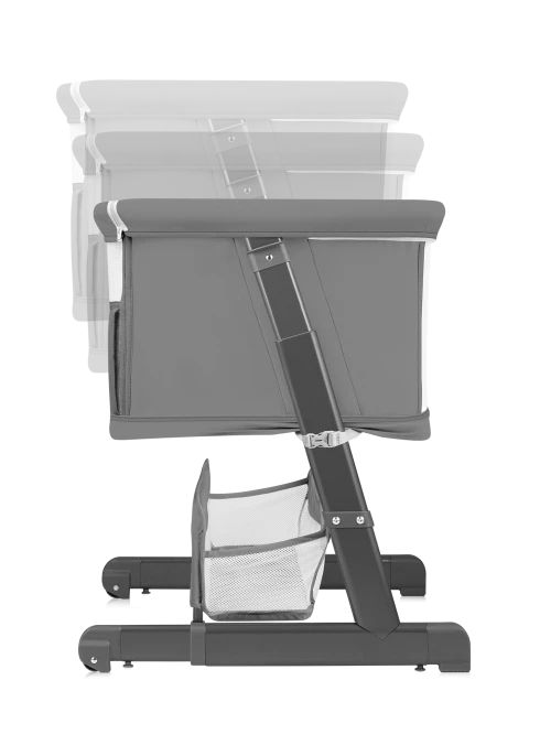 Lionelo Thomi Plus 5 w 1 Grey Concrete — Łóżeczko 5 w 1 | Opinie i cena