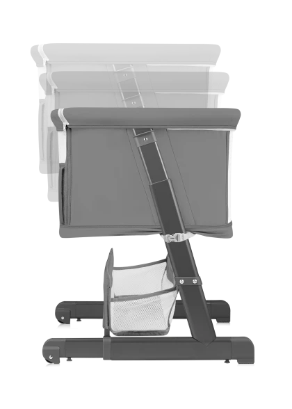 Łóżeczko 5w1 Thomi Plus 5 w 1 Grey Concrete - Lionelo