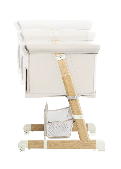 Łóżeczko 5w1 Thomi Plus 5 w 1 Beige Sand - Lionelo
