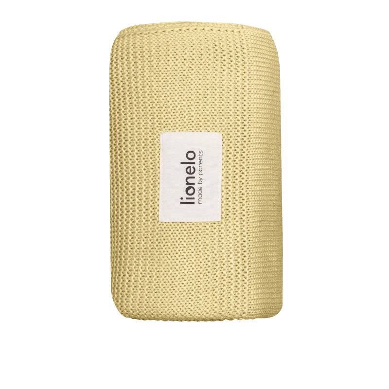 Kocyk bambusowy Bamboo Blanket Yellow Lemon - Lionelo