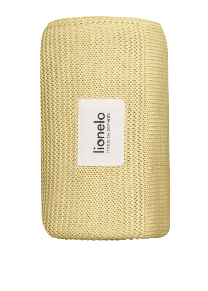 Kocyk bambusowy Bamboo Blanket Yellow Lemon - Lionelo