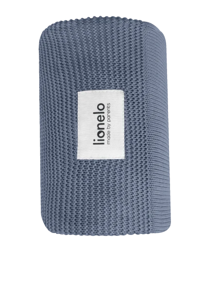 Kocyk bambusowy Bamboo Blanket Blue - Lionelo