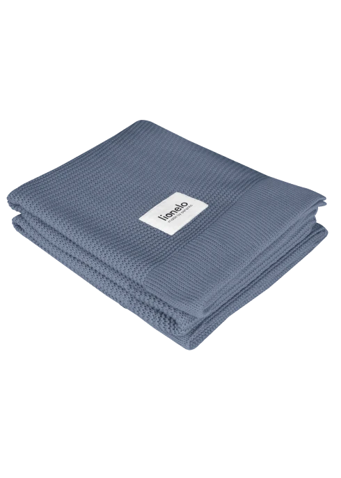 Kocyk bambusowy Bamboo Blanket Blue - Lionelo