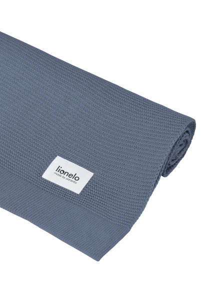 Kocyk bambusowy Bamboo Blanket Blue - Lionelo