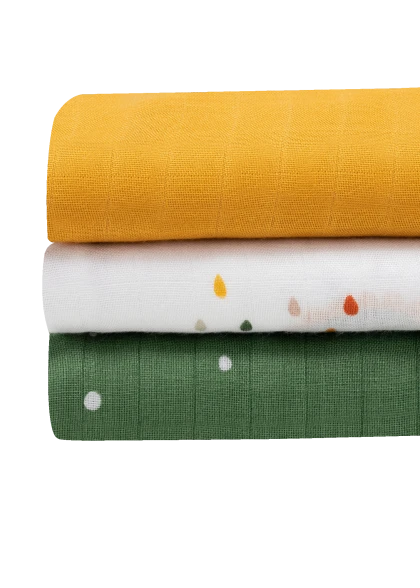 Pieluszki bambusowe Bamboo Set Dino - Lionelo