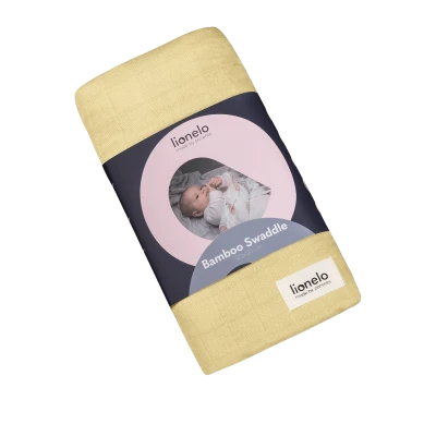 Lionelo Bamboo Swaddle Yellow Lemon — Otulacz dla dziecka | Opinie i cena