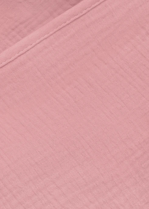 lionelo Muslin Hooded Towel Pink Baby — ręcznik kąpielowy z kapturkiem | Opinie i cena