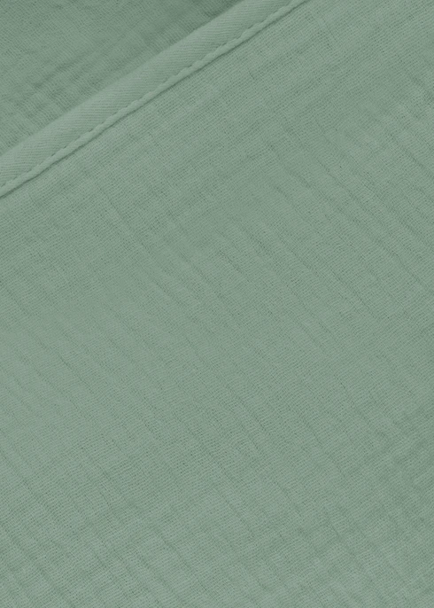 lionelo Muslin Hooded Towel Green Forest — ręcznik kąpielowy z kapturkiem | Opinie i cena