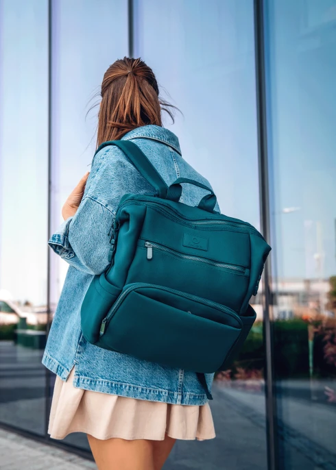 Lionelo Cube Green Forest — plecak do wózka