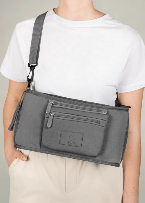 Organizer do wózka Little Cube Grey Stone - Lionelo